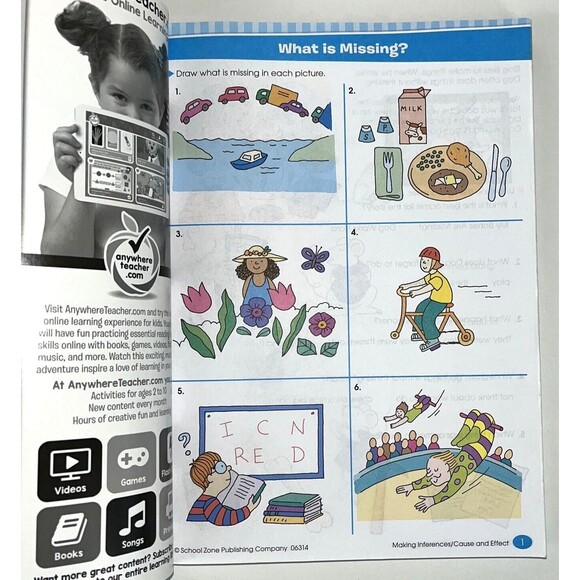 School Zone - Big Third Grade Workbook - 320 Pages Ages 8 to 9 3rd Grade Read... - Picture 2 of 13